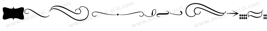 SVN Alek Ornaments字体转换